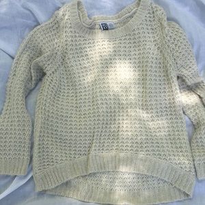 ROXY! Cute off white sweater, like new.